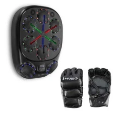 Мишень боксерская электронная HMS TB10 с перчатками