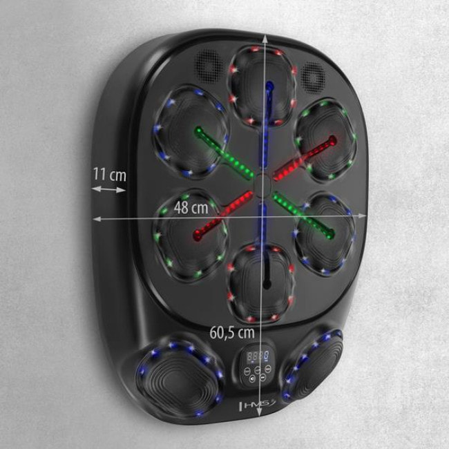 Мишень боксерская электронная HMS TB10 с перчатками