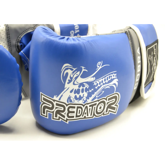 Рукавички снарядні PowerPlay 3038 розмір L, синьо-сірі