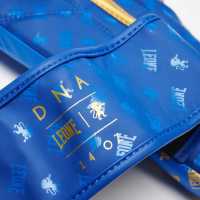 Перчатки боксерские с бинтами Leone GN220 DNA размер 16 унций, синие