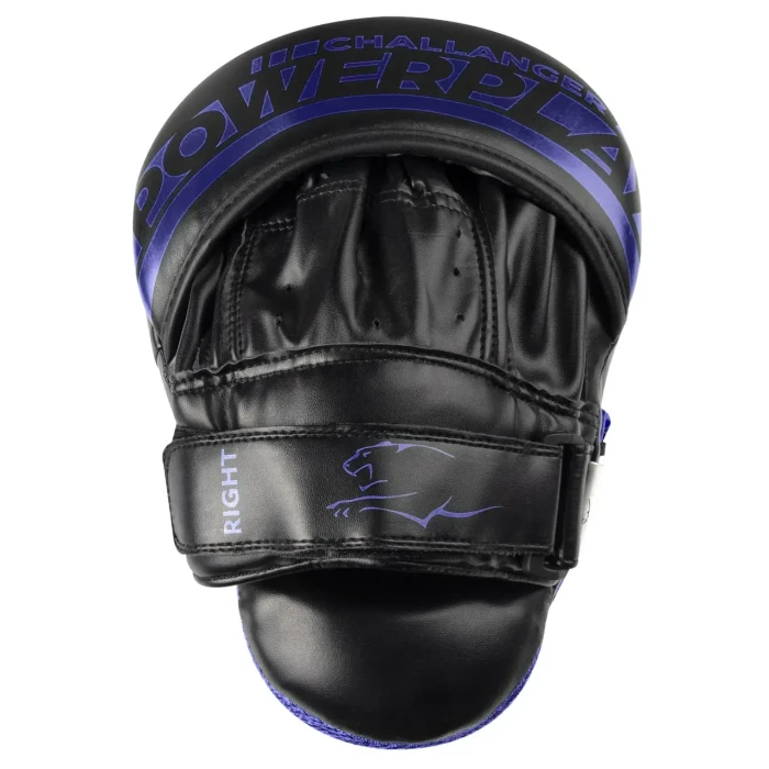 Лапы боксерские PowerPlay 3041 Challanger черно-синие