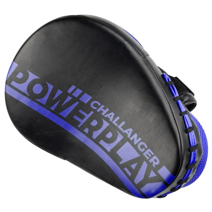 Лапы боксерские PowerPlay 3041 Challanger черно-синие