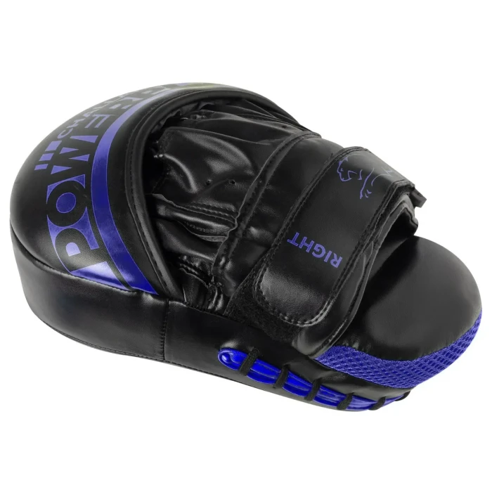Лапы боксерские PowerPlay 3041 Challanger черно-синие