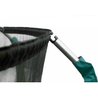 Батут Jumpi Maxy Comfort с внутренней сеткой 435 см зеленый