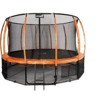 Батут Jumpi Maxy Comfort Plus с внутренней сеткой 16 футов 487 см оранжевый