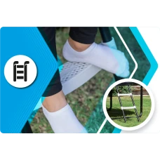 Батут THUNDER INSIDE ELITE с внутренней сеткой 6 футов 183 см черный