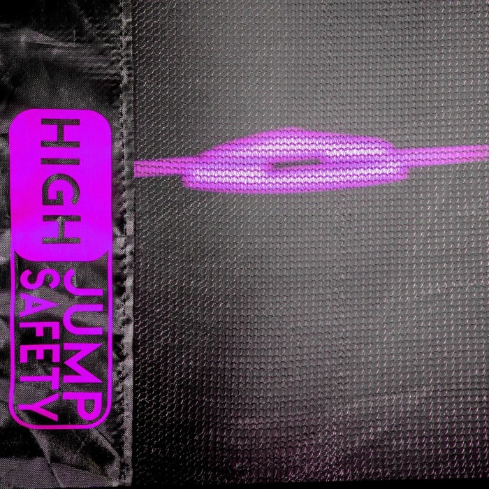 Батут THUNDER OUTSIDE PRO с наружной сеткой 8 футов 244 см черно-розовый