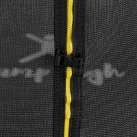 Батут Gymrex GR-TR02 с внутренней сеткой 10 футов 305 см черно-серый