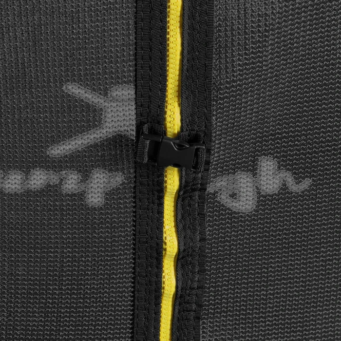 Батут Gymrex GR-TR02 с внутренней сеткой 10 футов 305 см черно-серый