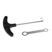 Батут Gymrex GR-TR02 с внутренней сеткой 10 футов 305 см черно-серый