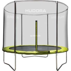 Батут Hudora Fabulous с наружной сеткой 10 футов 300 см желтый
