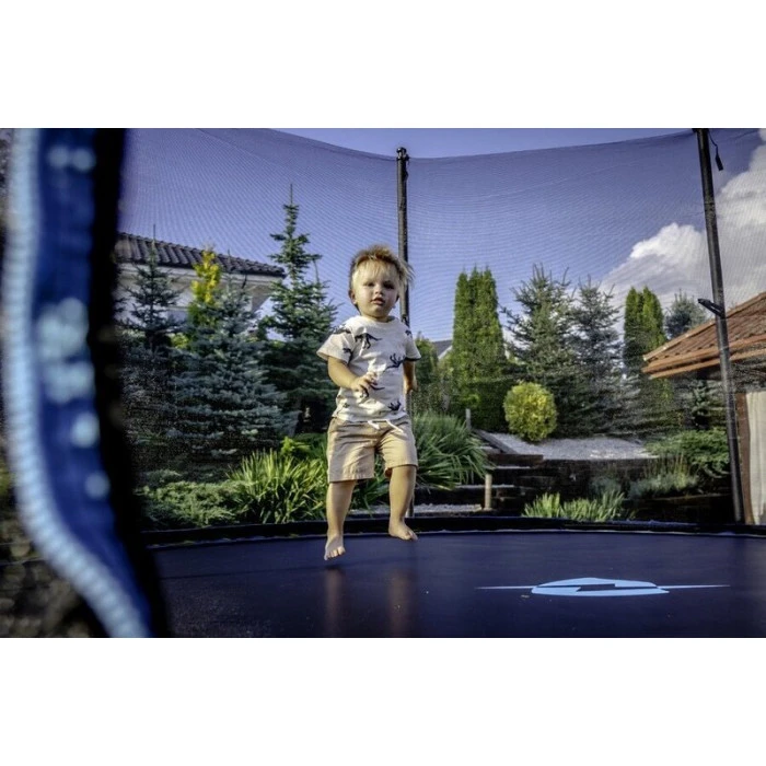 Батут THUNDER INSIDE ULTRA с внутренней сеткой 10 футов 312 см черно-розовый