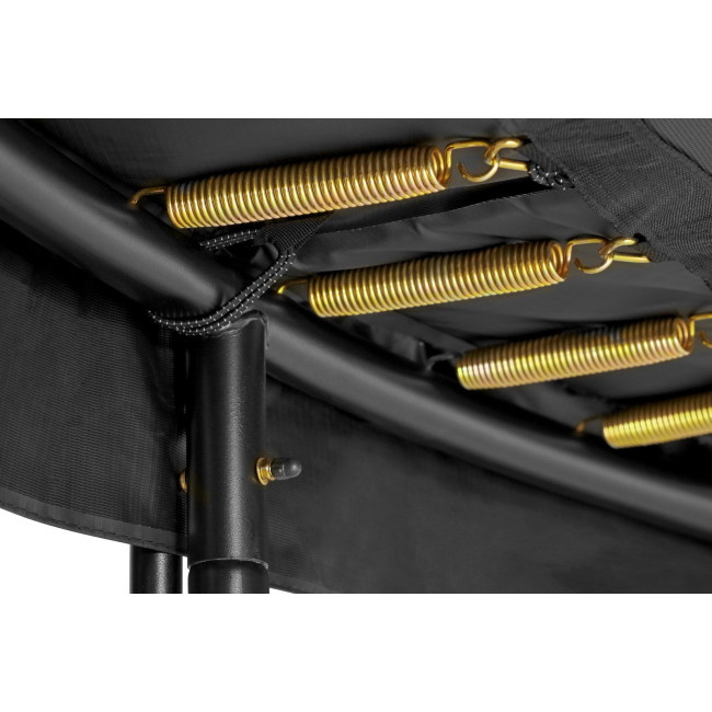 Батут Salta Premium Black Edition с внутренней сеткой 8 футов 251 см черный