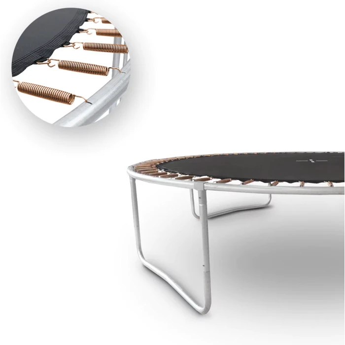 Батут OUTTEC Pumpkin с внутренней сеткой 14 футов 435 см черный