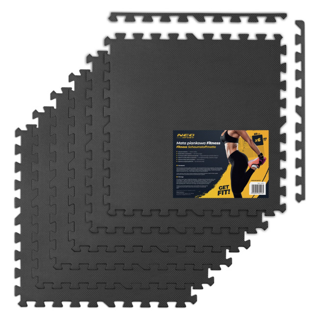 Защитный коврик-пазл для фитнеса 180 x 120 Neo-Sport - 7506