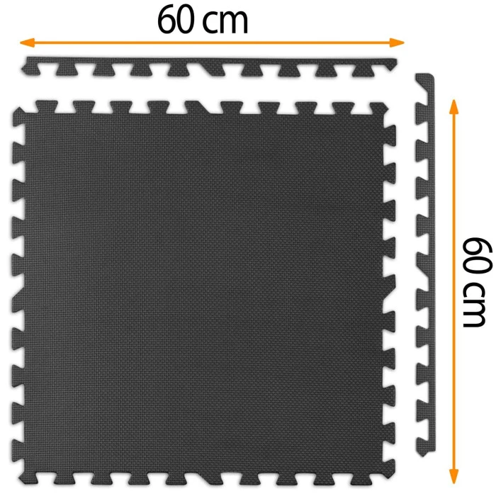 Защитный коврик-пазл для фитнеса 180 x 120 Neo-Sport - 7506