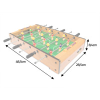 Настільний футбол Neo-Sport NS-435, 48,5 x 28,5 x 8,4 см