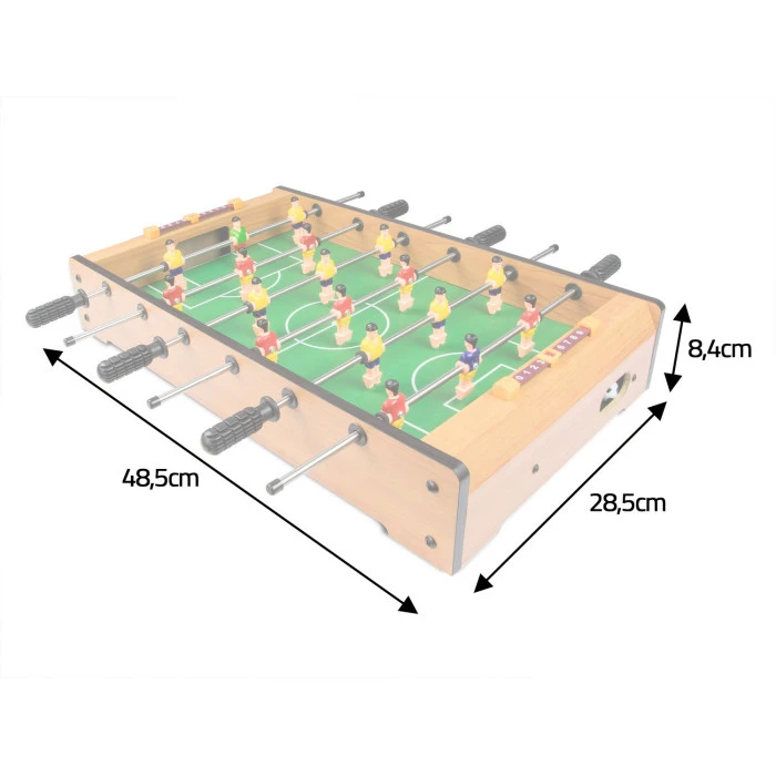 Настольный футбол Neo-Sport NS-435, 48,5 x 28,5 x 8,4 см