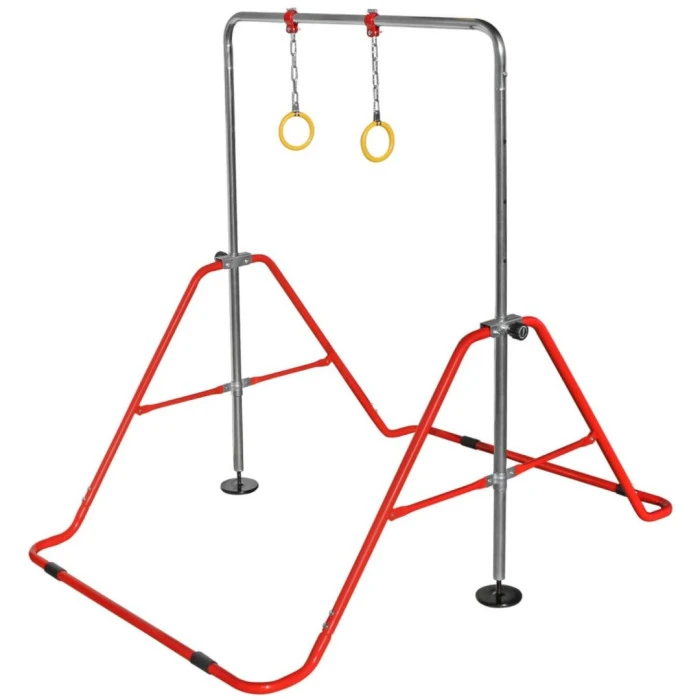 Детский стационарный турник с обручами MASTER