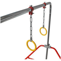 Дитячий стаціонарний турнік з обручами MASTER