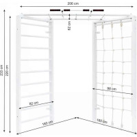 Шведская угловая стенка Karussell
