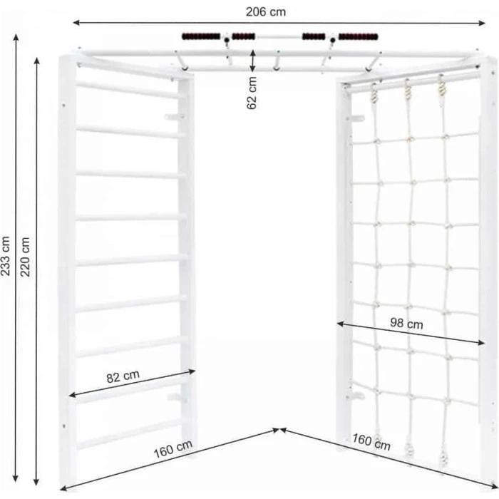 Шведская угловая стенка Karussell