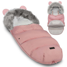 Конверт Elmi Ricokids для коляски и санок, розовый