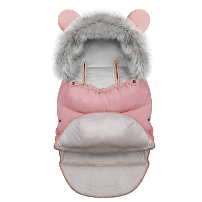 Конверт Elmi Ricokids для коляски и санок, розовый