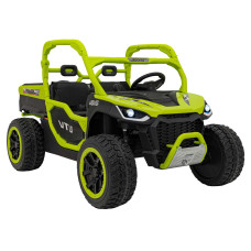 Детский аккумуляторный грузовик фермерский UTV Racing Green