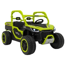 Дитяча акумуляторна вантажівка фермерська UTV Racing Green