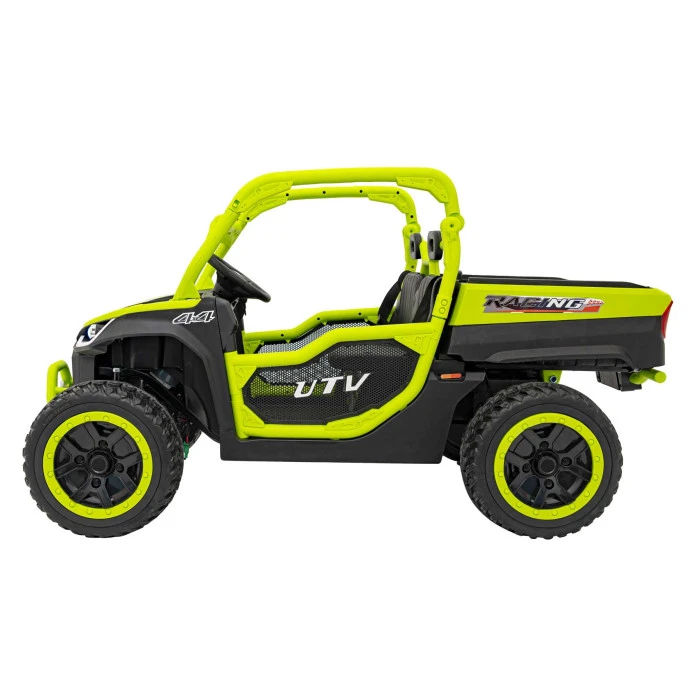 Детский аккумуляторный грузовик фермерский UTV Racing Green