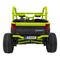 Дитяча акумуляторна вантажівка фермерська UTV Racing Green