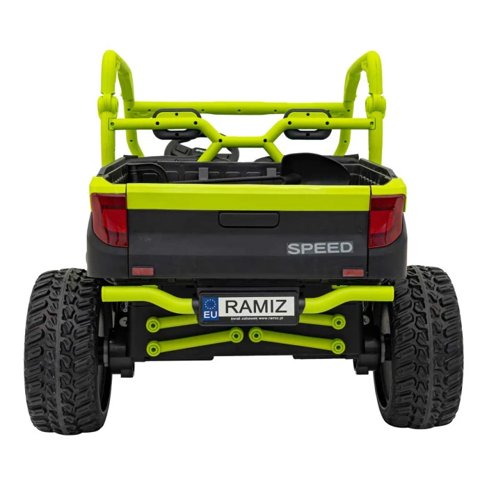 Детский аккумуляторный грузовик фермерский UTV Racing Green
