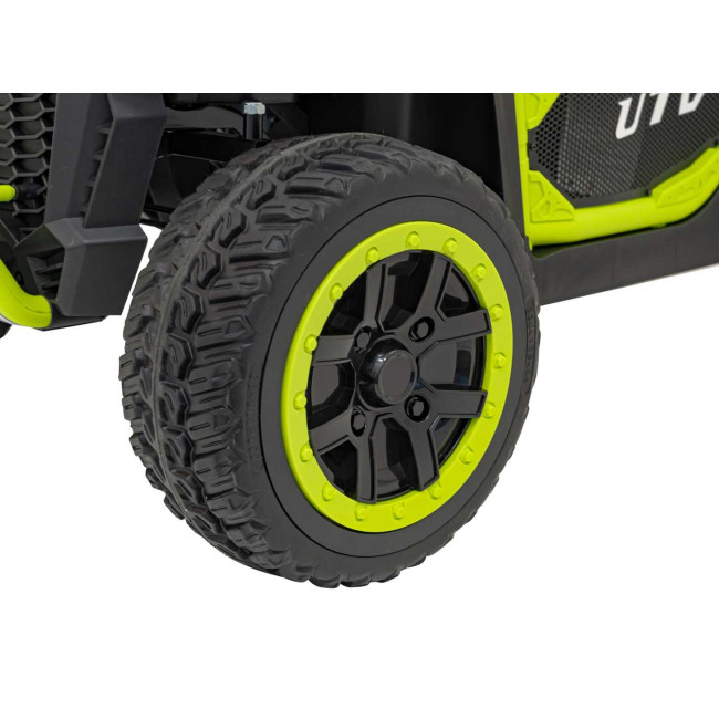Детский аккумуляторный грузовик фермерский UTV Racing Green