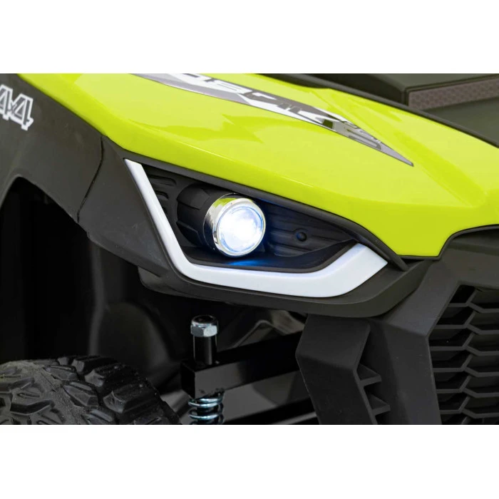 Детский аккумуляторный грузовик фермерский UTV Racing Green