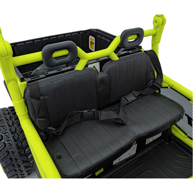 Детский аккумуляторный грузовик фермерский UTV Racing Green