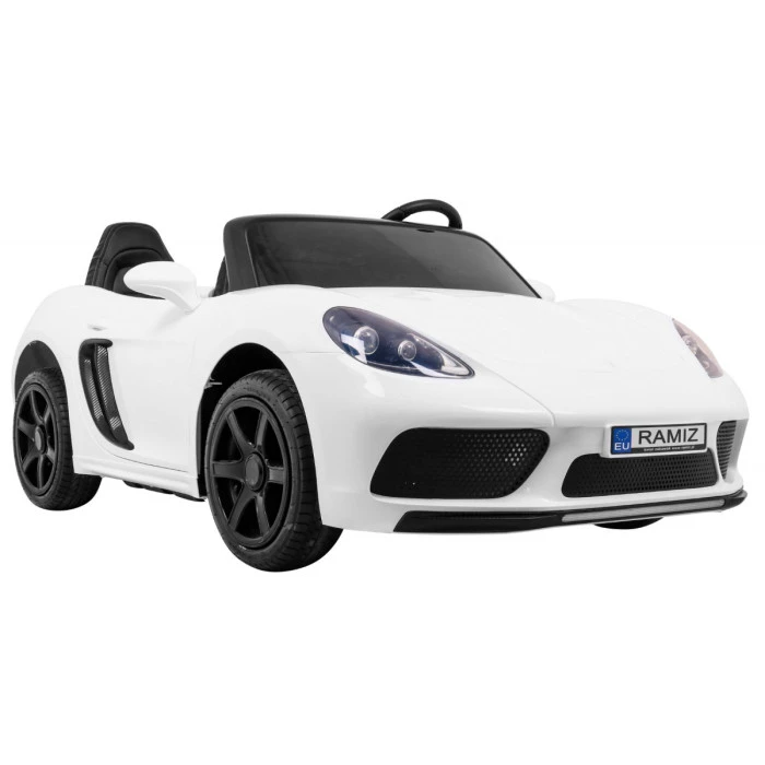Дитяча акумуляторна машинка Perfecta для 2 дітей Біла