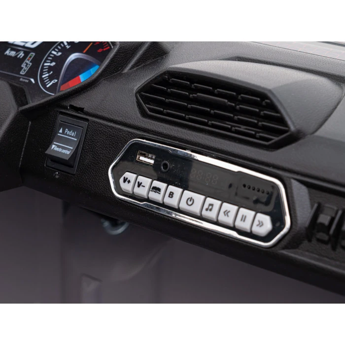 Машинка Buggy Racing 5 на акумуляторі для дітей +3. Сірий + Двигуни 2х200Вт + Пульт + Повільний Старт