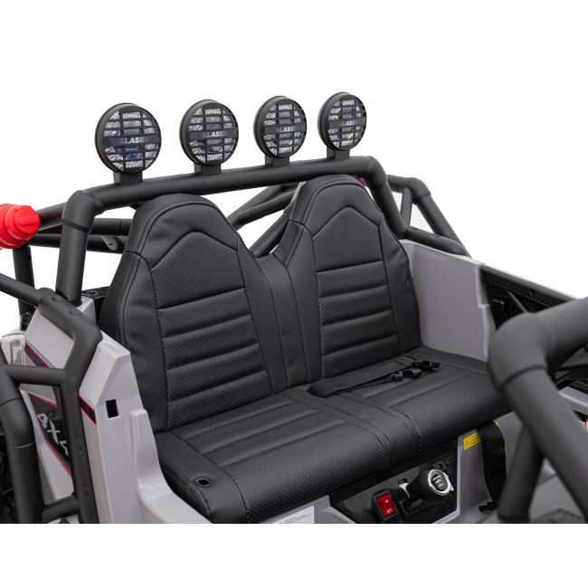 Машинка Buggy Racing 5 на аккумуляторе для детей +3. Серый + Двигатели 2х200Вт + Пульт + Медленный Старт