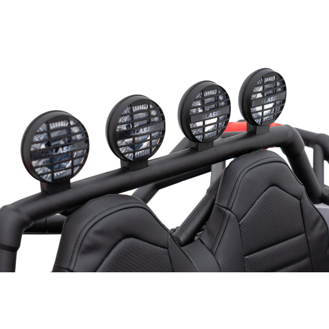 Машинка Buggy Racing 5 на аккумуляторе для детей +3. Серый + Двигатели 2х200Вт + Пульт + Медленный Старт