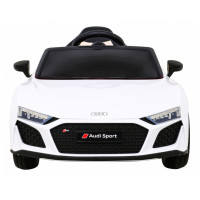 Детская аккумуляторная машинка Audi R8 LIFT Белая