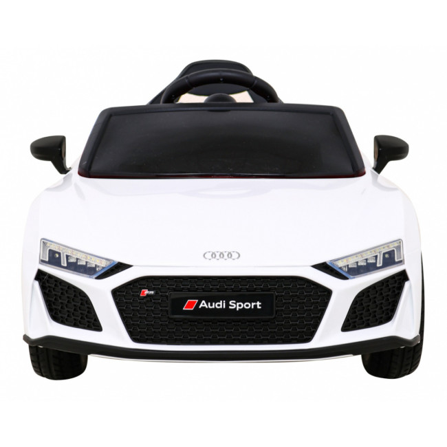 Дитяча акумуляторна машинка Audi R8 LIFT Біла