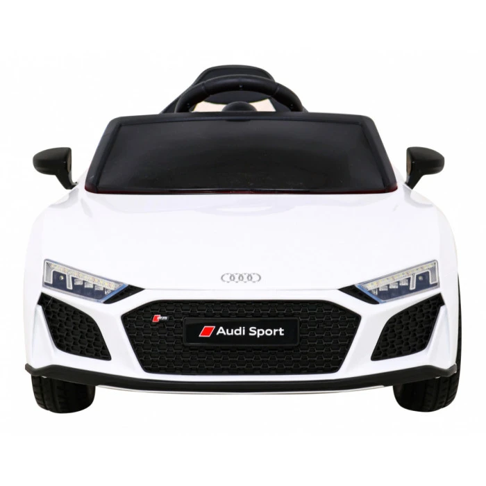 Детская аккумуляторная машинка Audi R8 LIFT Белая