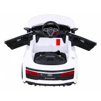 Детская аккумуляторная машинка Audi R8 LIFT Белая