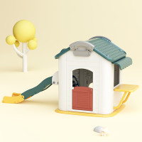 Детский домик с горкой и качелями inSPORTline Housino