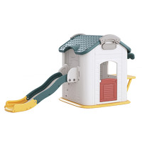 Детский домик с горкой и качелями inSPORTline Housino