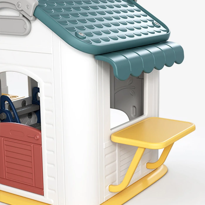 Детский домик с горкой и качелями inSPORTline Housino