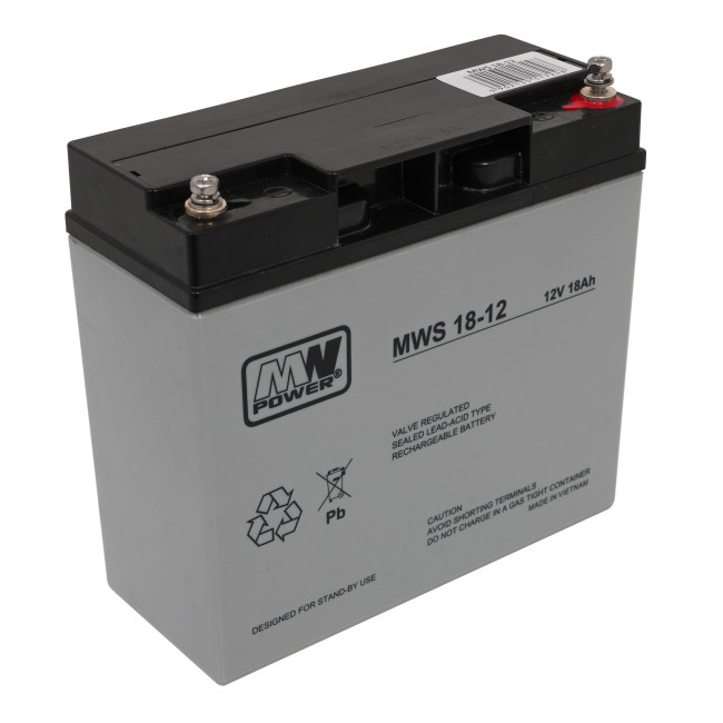 Автомобильный аккумулятор 12V/18AH