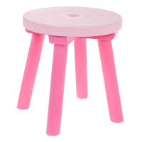 Деревянный туалетный столик с табуретом для девочек