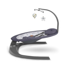 Кресло-качели Lionelo RALF GREY WHITE